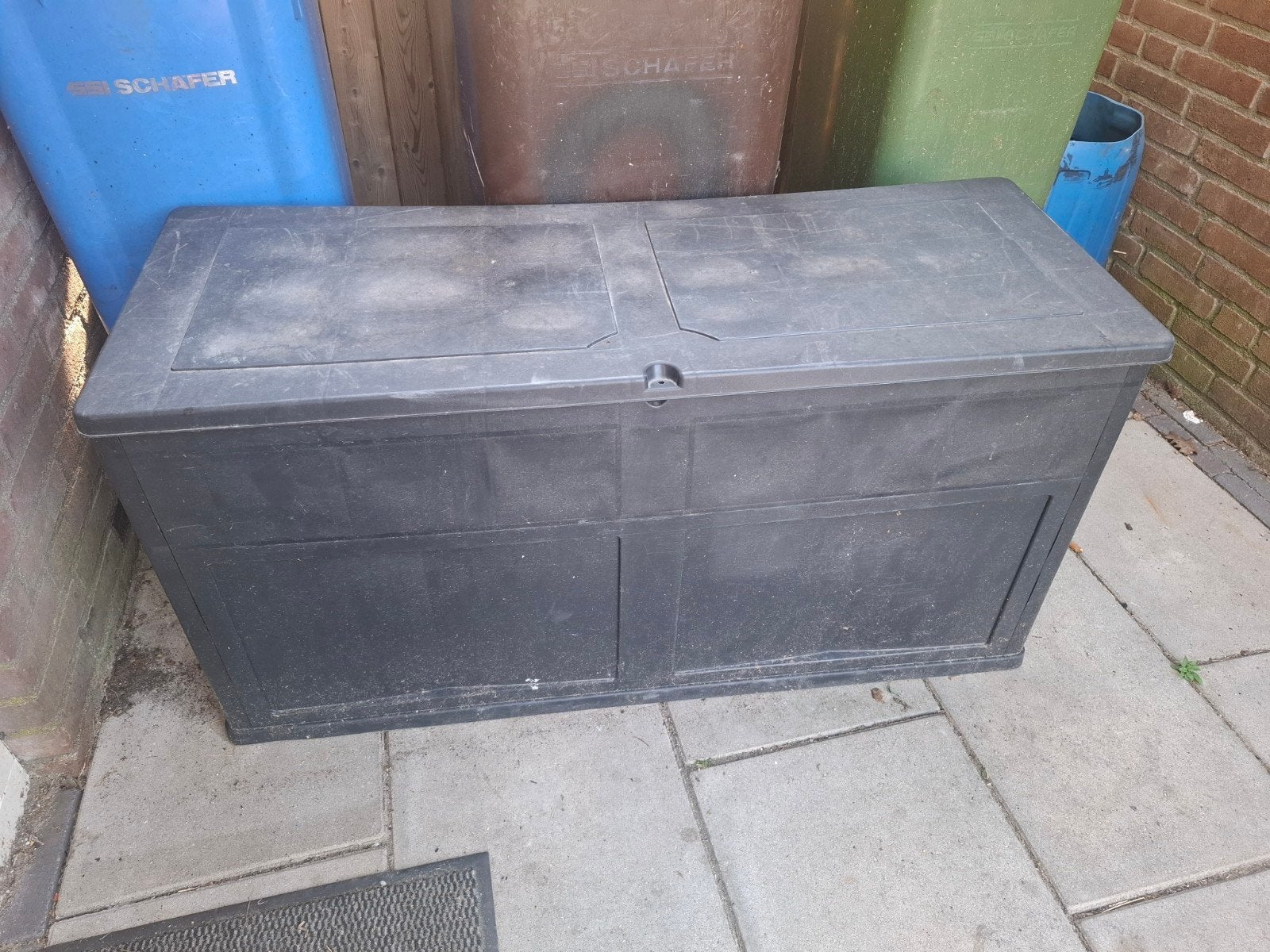 Tuinbox voor kussens, Tuin en Terras, Tuinmeubel-accessoires, Ophalen, Gebruikt
