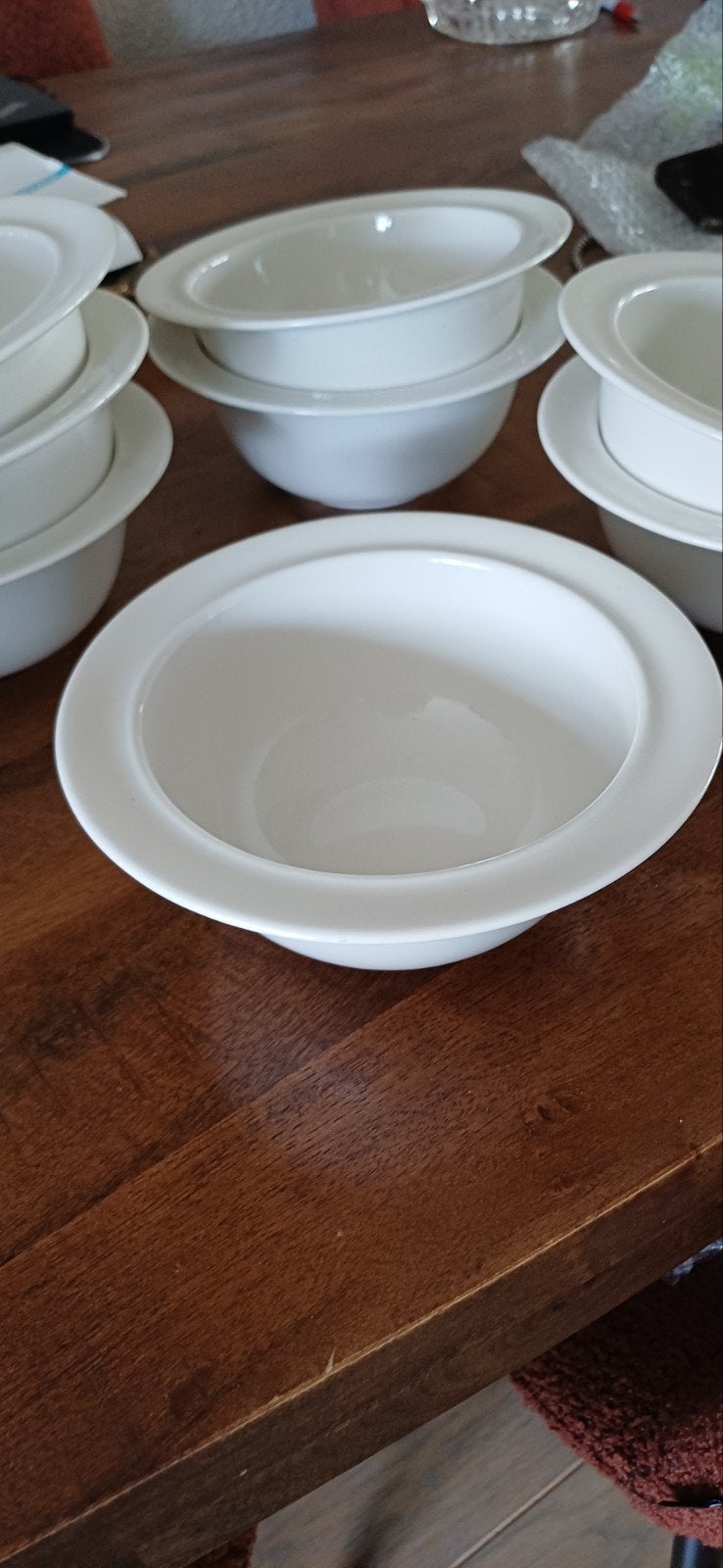 8 alessi  kommen/soep/chips. etc, Huis en Inrichting, Keuken | Servies, Verzenden, Zo goed als nieuw, Kom(men), Overige stijlen
