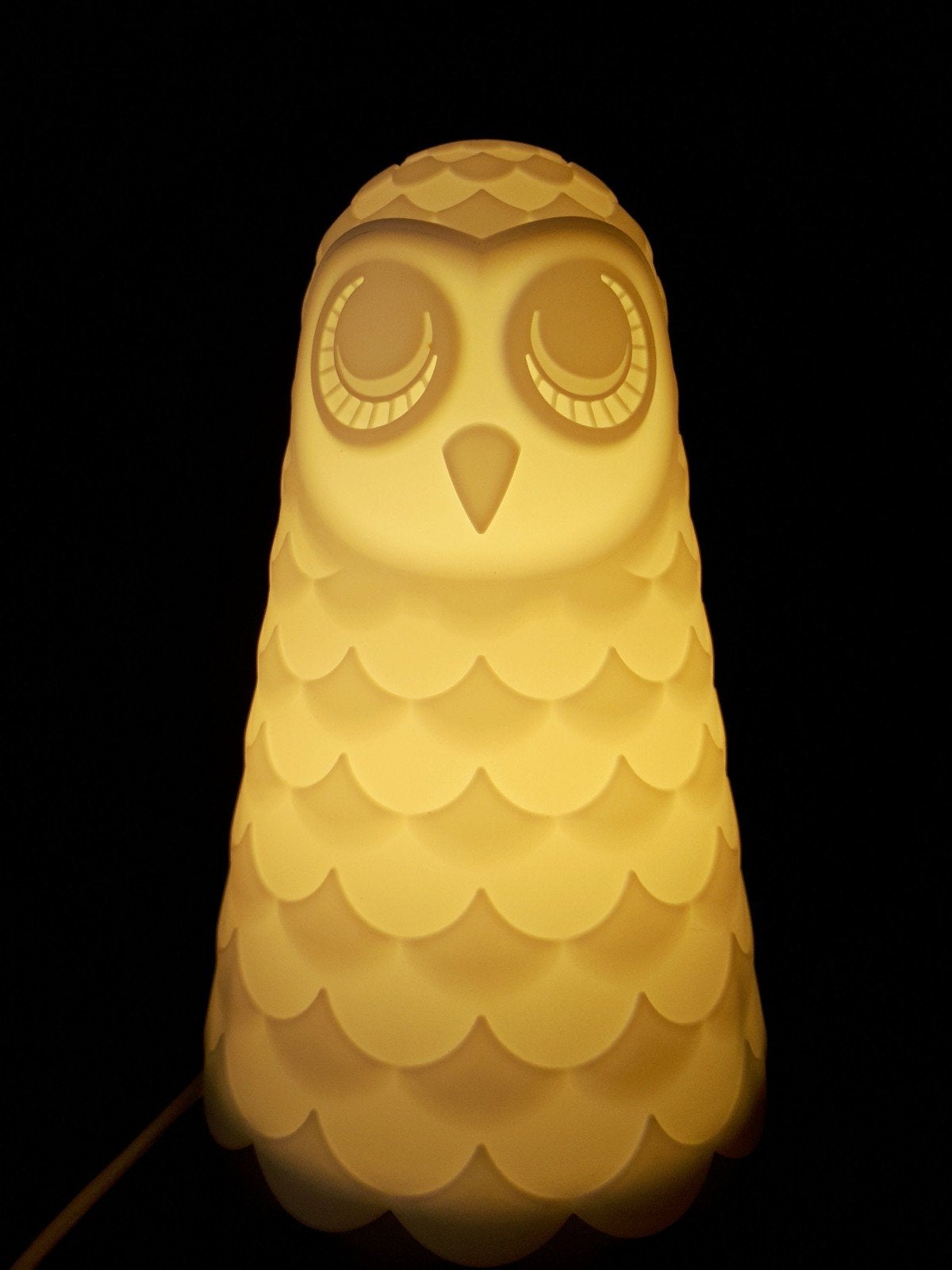 IKEA Solbo LED uil lamp - Nachtlampje voor kinderen, Ophalen, Gebruikt, Wit, IKEA