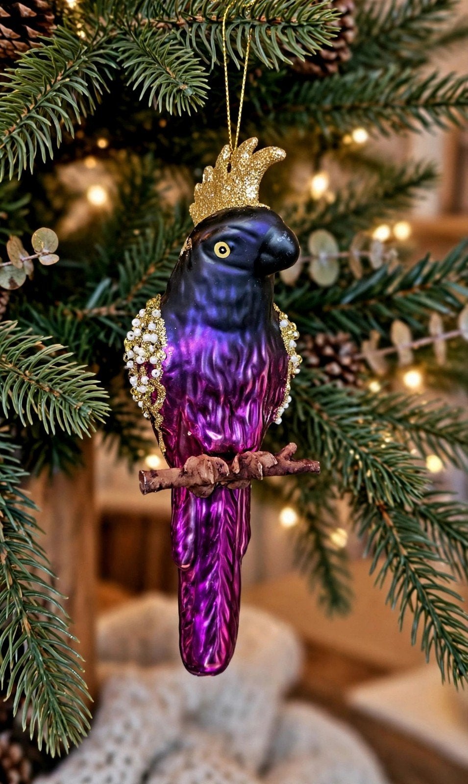 Kerstbal Kaketoe, Diversen, Ophalen of Verzenden, Nieuw