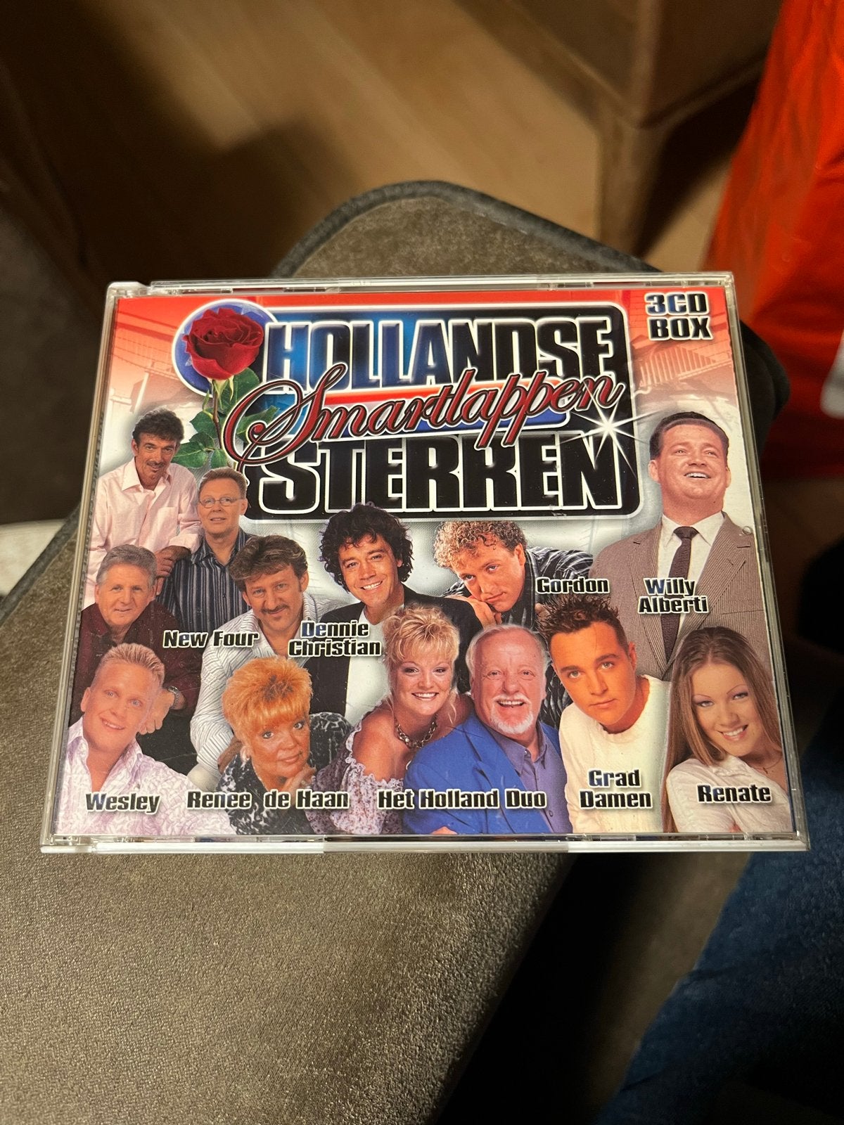 Hollandse Smartlappen Sterren - 3 CD Box, Gebruikt, Boxset, Ophalen of Verzenden, Levenslied of Smartlap