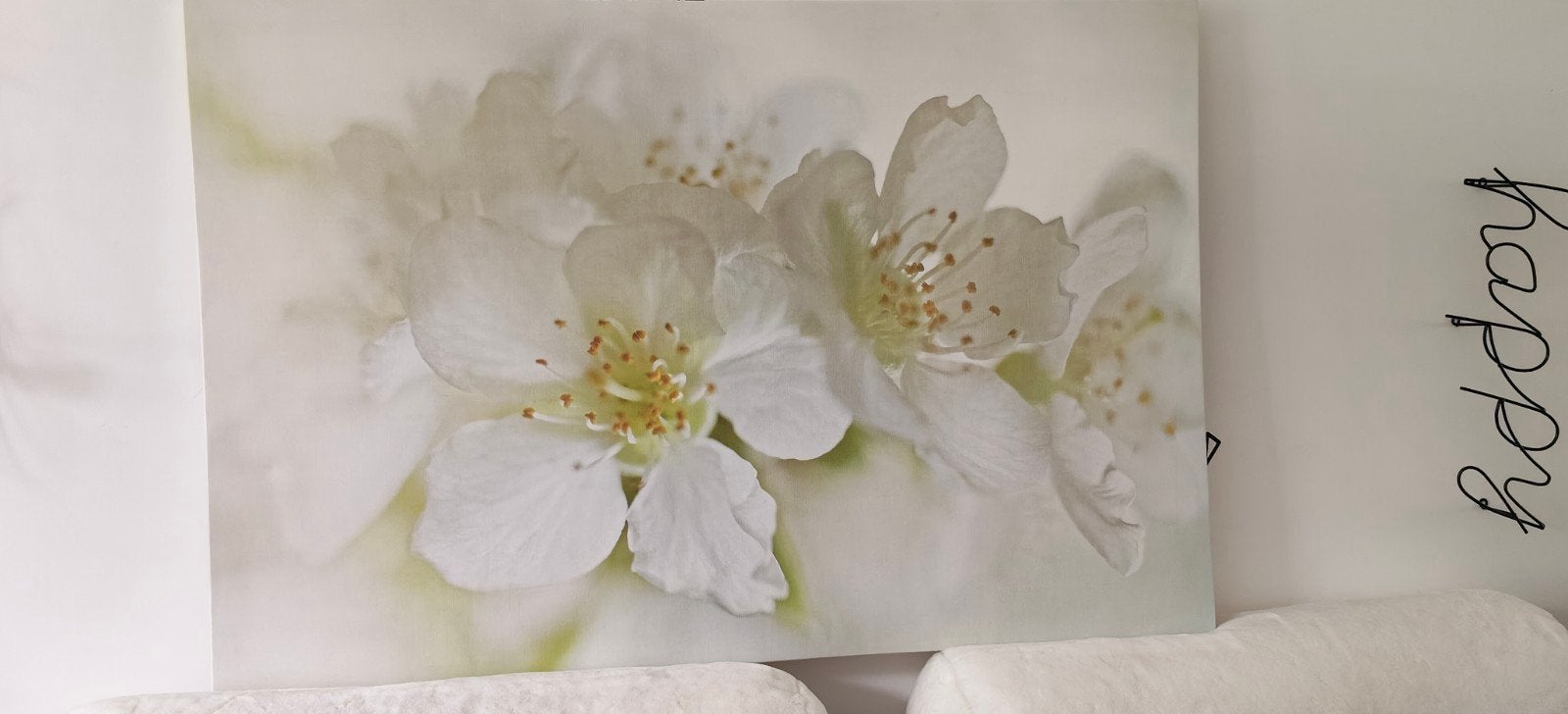 IKEA Doek/Afbeelding Bloemen 78x118 cm, Ophalen, Zo goed als nieuw, Schilderij, 100 tot 125 cm