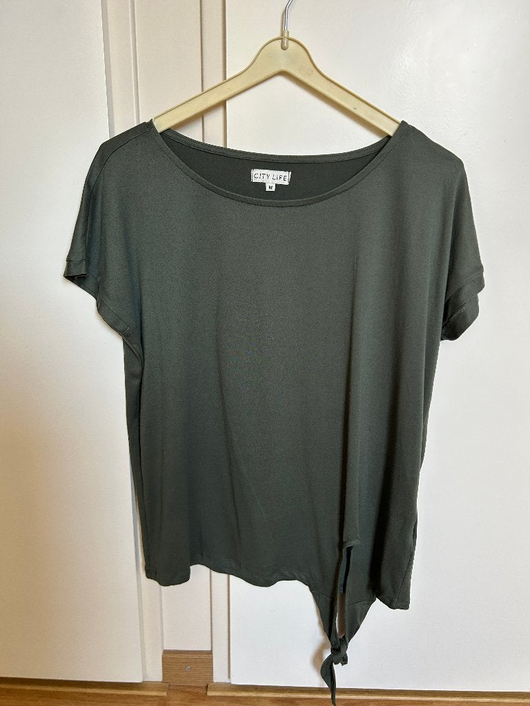 Groen leuk shirt Citylife maat m, Maat 38/40 (M), City Life, Ophalen of Verzenden, Zo goed als nieuw