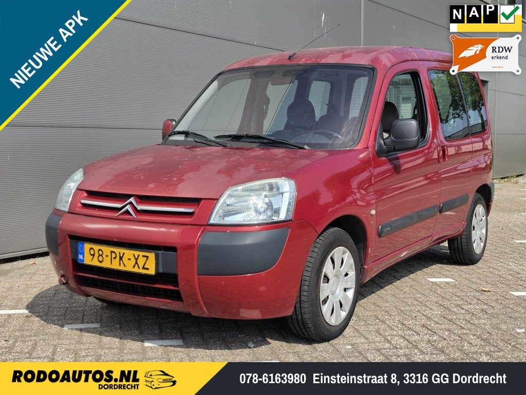 Citroën Berlingo 1.6i Multispace Airco Nieuwe APK ✅, Auto's, Citroën, 13 km/l, Stof, Gebruikt, 4 cilinders
