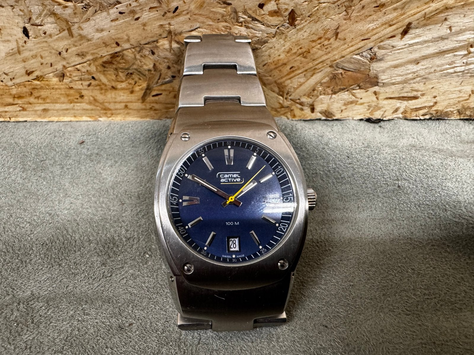 Camel Active Herenhorloge - Stijlvol en Robuust - ReK4, Overige merken, Staal, Staal, Polshorloge