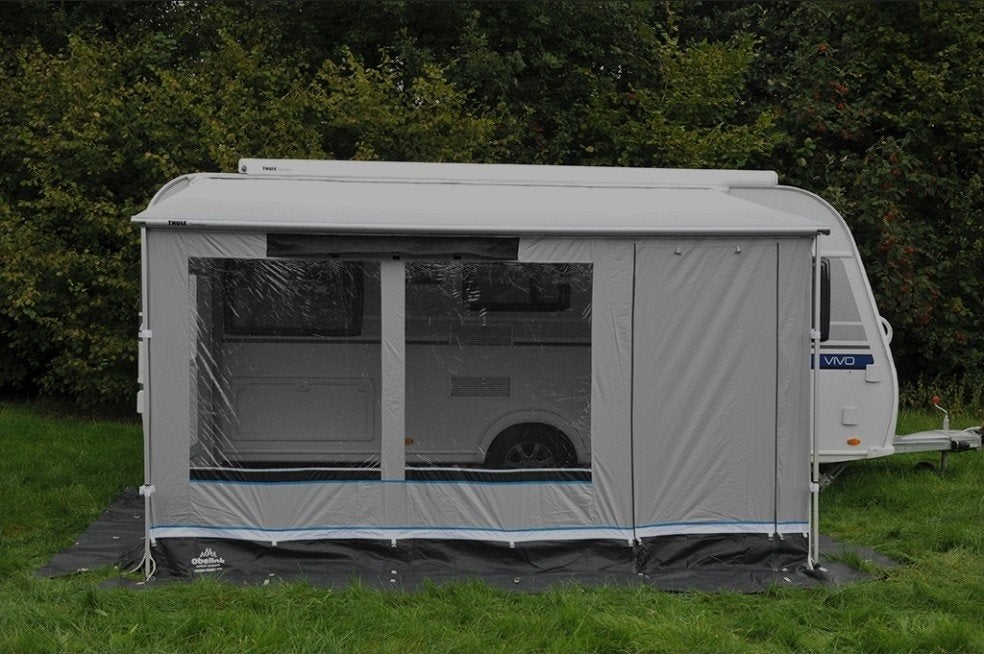 Obelink Queen luifelwanden set - Voorwand en zijwanden, Caravans en Kamperen, Ophalen of Verzenden, Gebruikt