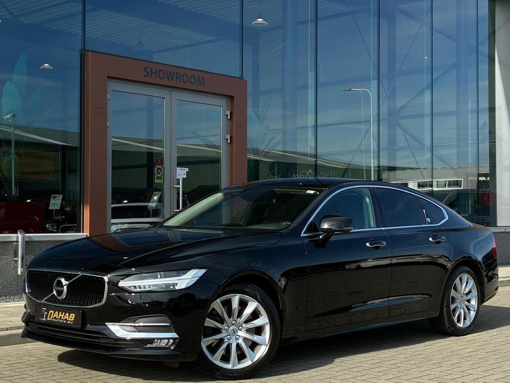 Volvo S90 2.0 T4 Momentum | Leder | Parkeersensor | ACC | Ap, 15 km/l, Gebruikt, 1969 cc, Zwart