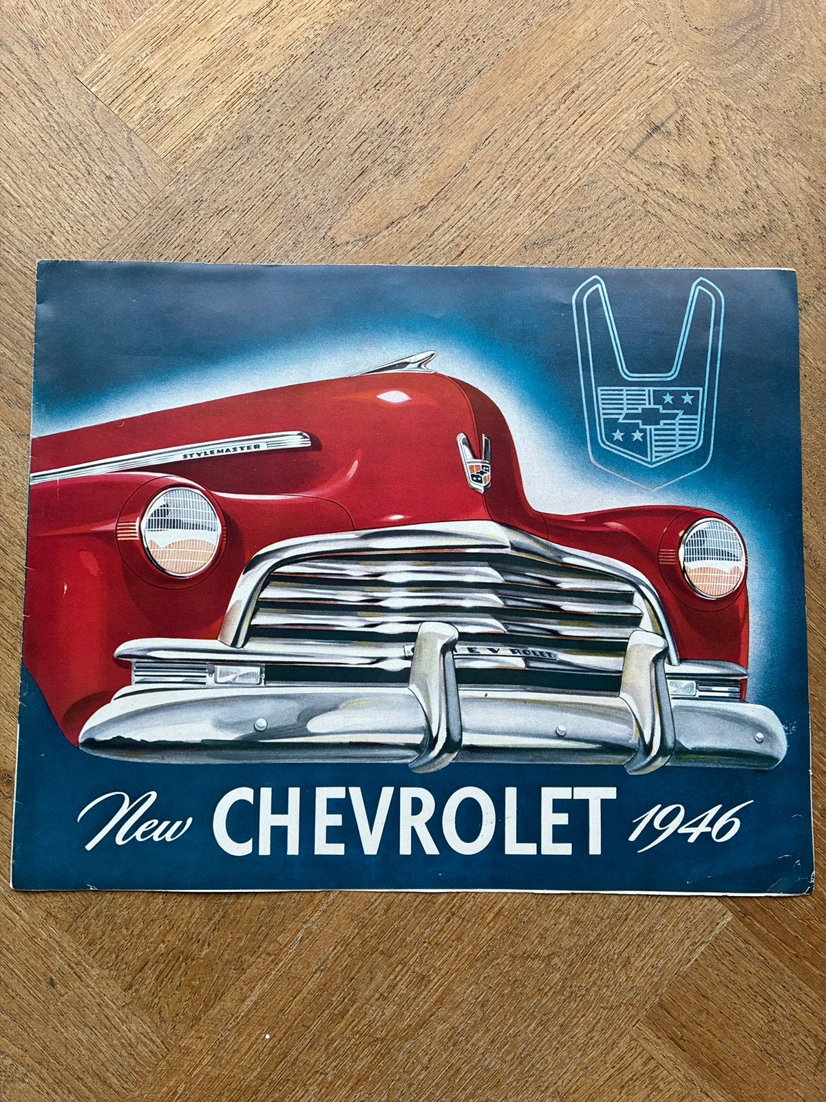 1946 Chevrolet brochure, Verzenden, Gelezen, Chevrolet