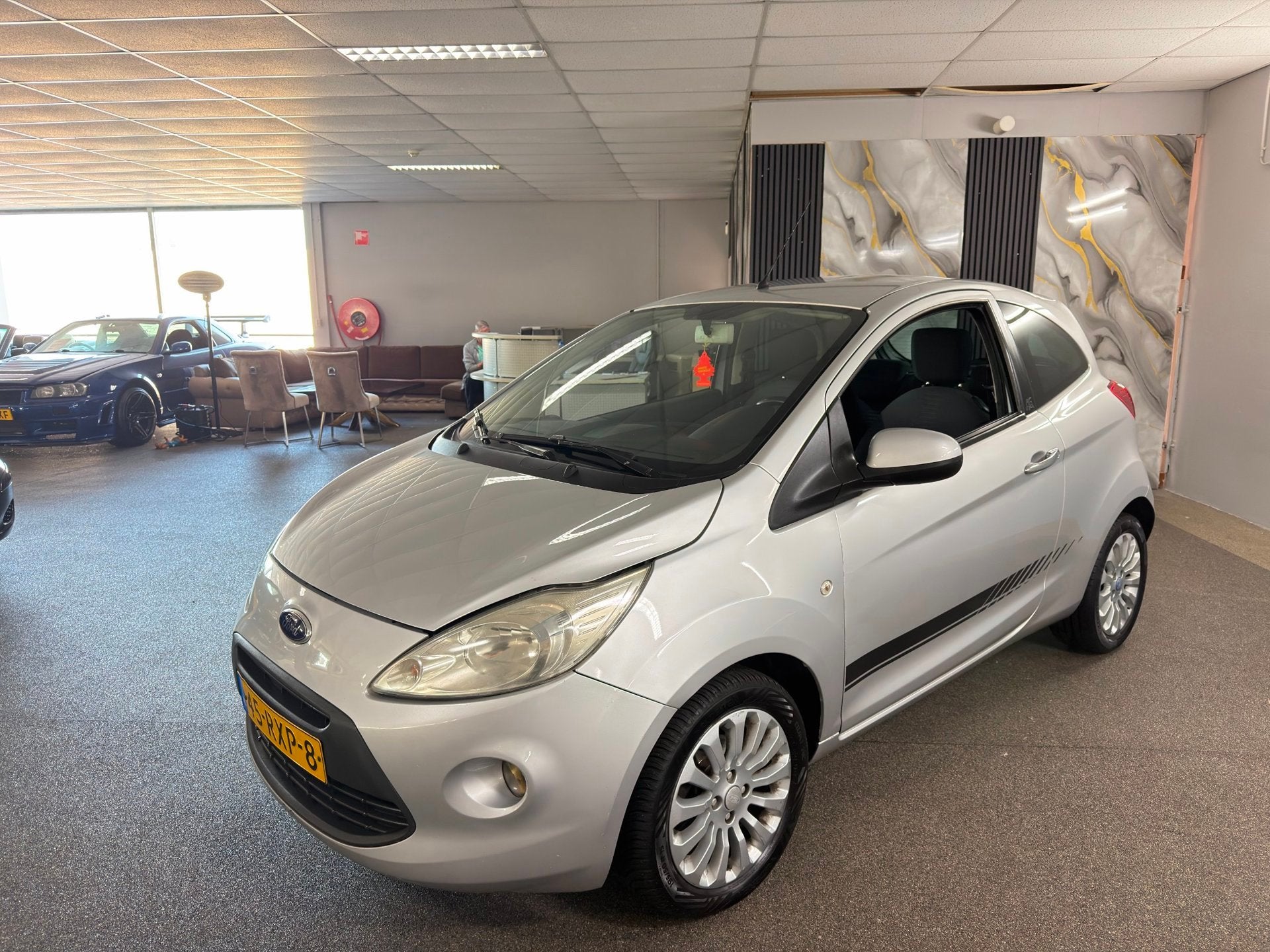 Ford Ka 1.2 Titanium Apk Nieuw,Airco,E-Ramen,N.A.P,Bluetooth, Voorwielaandrijving, Euro 5, Stof, Gebruikt