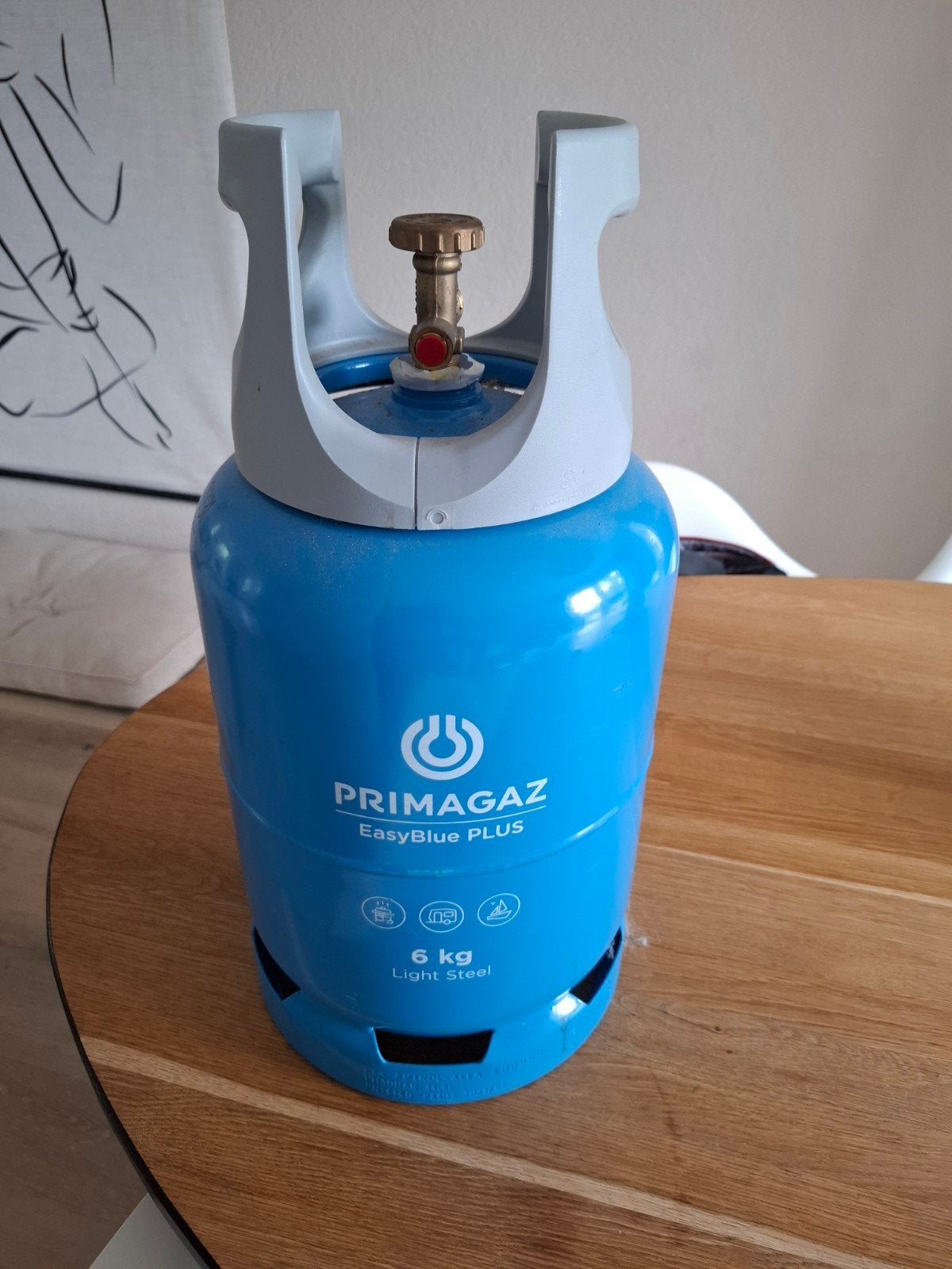 Primagaz EasyBlue PLUS 6 kg gasfles, Ophalen of Verzenden, Gebruikt