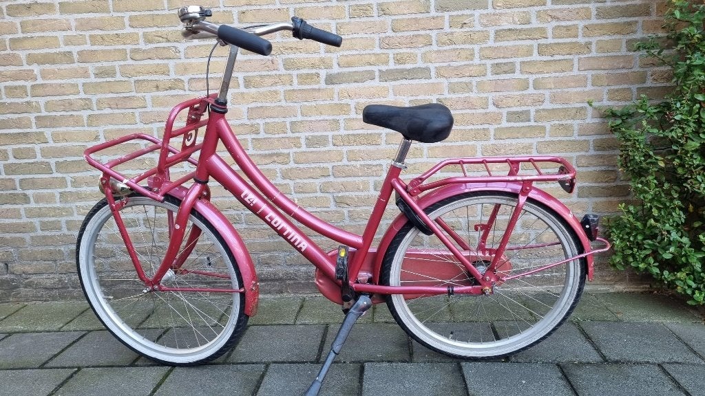 CORTINA U4 Meisjesfiets 3 Versnellingen Terugtraprem 24 inch, Ophalen, Terugtraprem, Versnellingen, Cortina