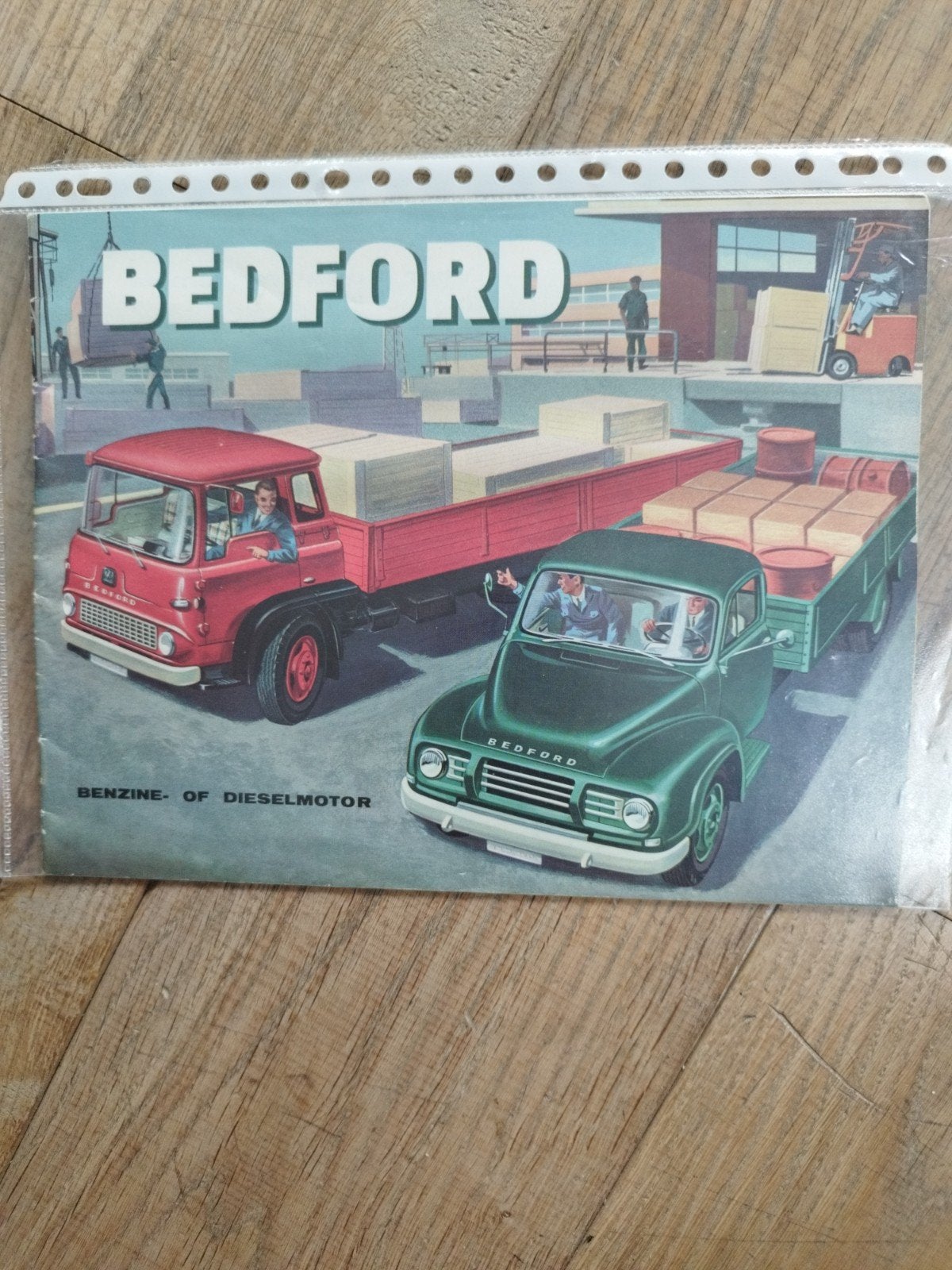 Bedford Bedrijfswagens Brochure - Jaar 1965, Ophalen of Verzenden, Zo goed als nieuw, Bedford
