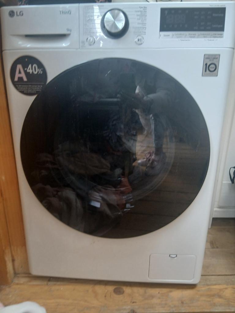 LG Wasmachine - Energiezuinig en Ruim (9kg), Witgoed en Apparatuur, Wasmachines, 1200 tot 1600 toeren, 8 tot 10 kg, Ophalen of Verzenden