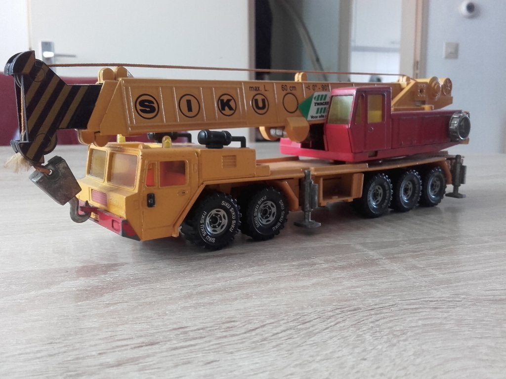 FAUN grote kraan van siku., Ophalen of Verzenden, Gebruikt, Hijskraan, Tractor of Landbouw, SIKU