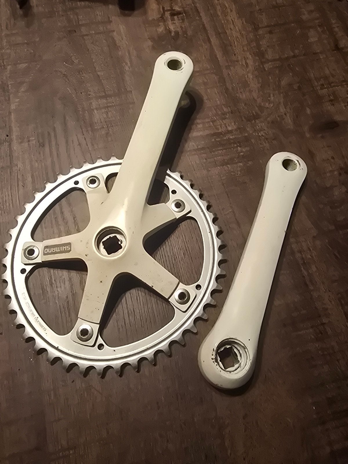 Shimano A400 Crankstel 44 tanden, Crankstel of Pedalen, Gebruikt, Stadsfiets, Info@shimano.com