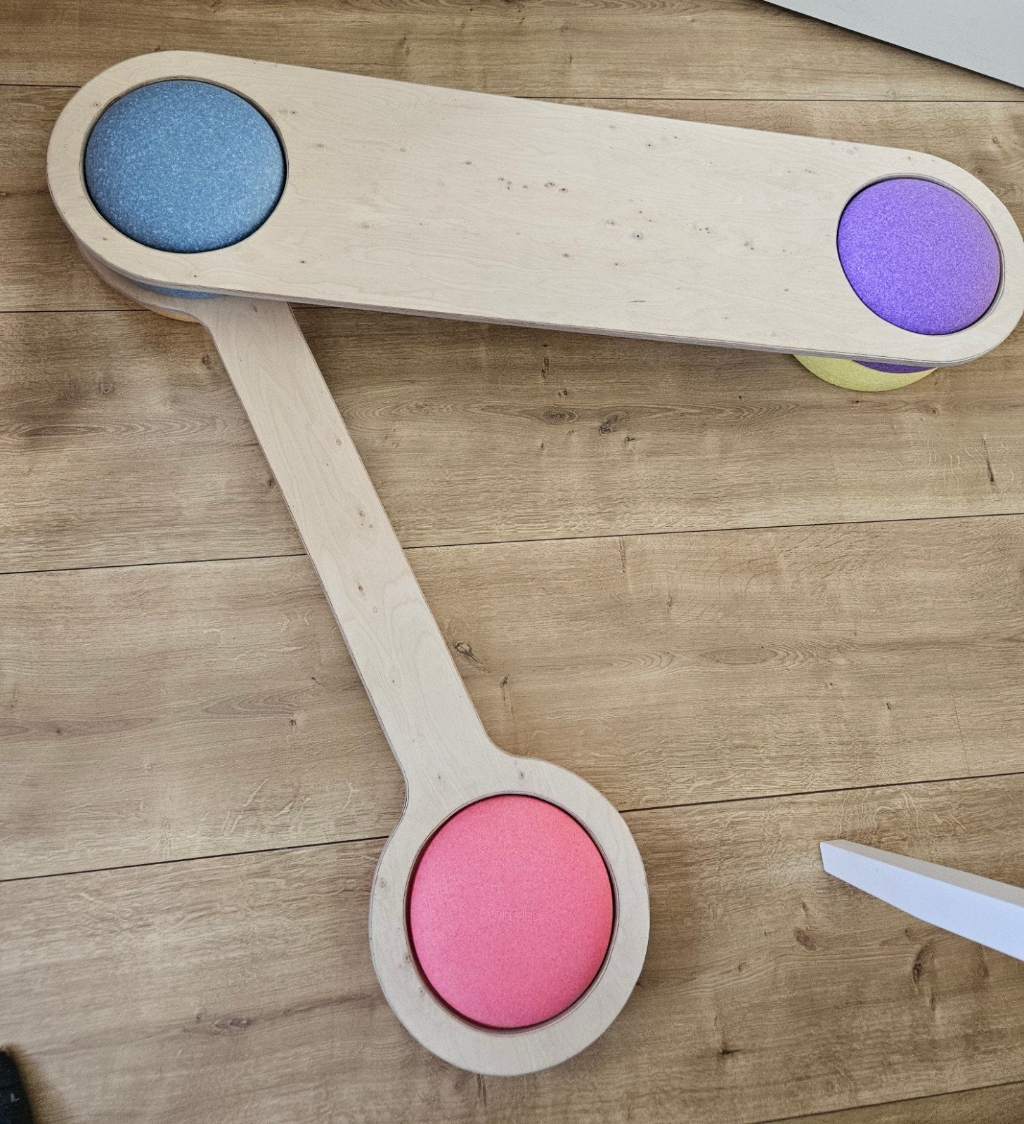 DIY Dad planken voor Stapelstein, balansbalken, Ophalen, Zo goed als nieuw