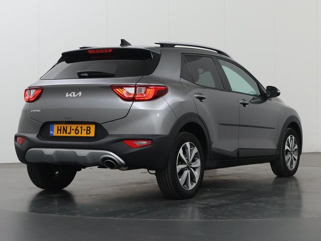 Kia Stonic 1.0 T-GDi MHEV DynamicPlusLine | Stoel/Stuurwielv, Auto's, Kia, Voorwielaandrijving, Euro 6, Automatische klimaatregeling