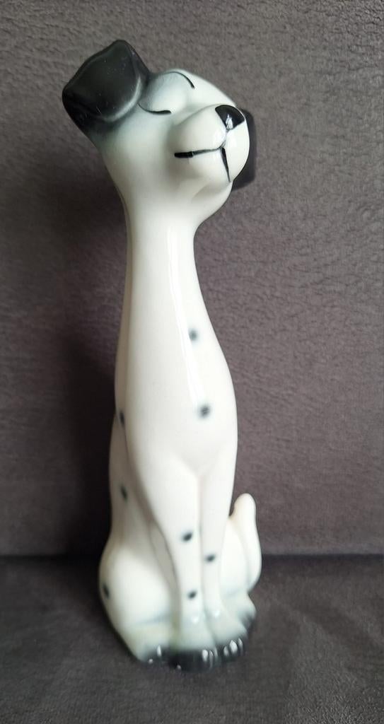 Keramische Dalmatier, Verzamelen, Beelden en Beeldjes, Ophalen of Verzenden, Zo goed als nieuw, Mens