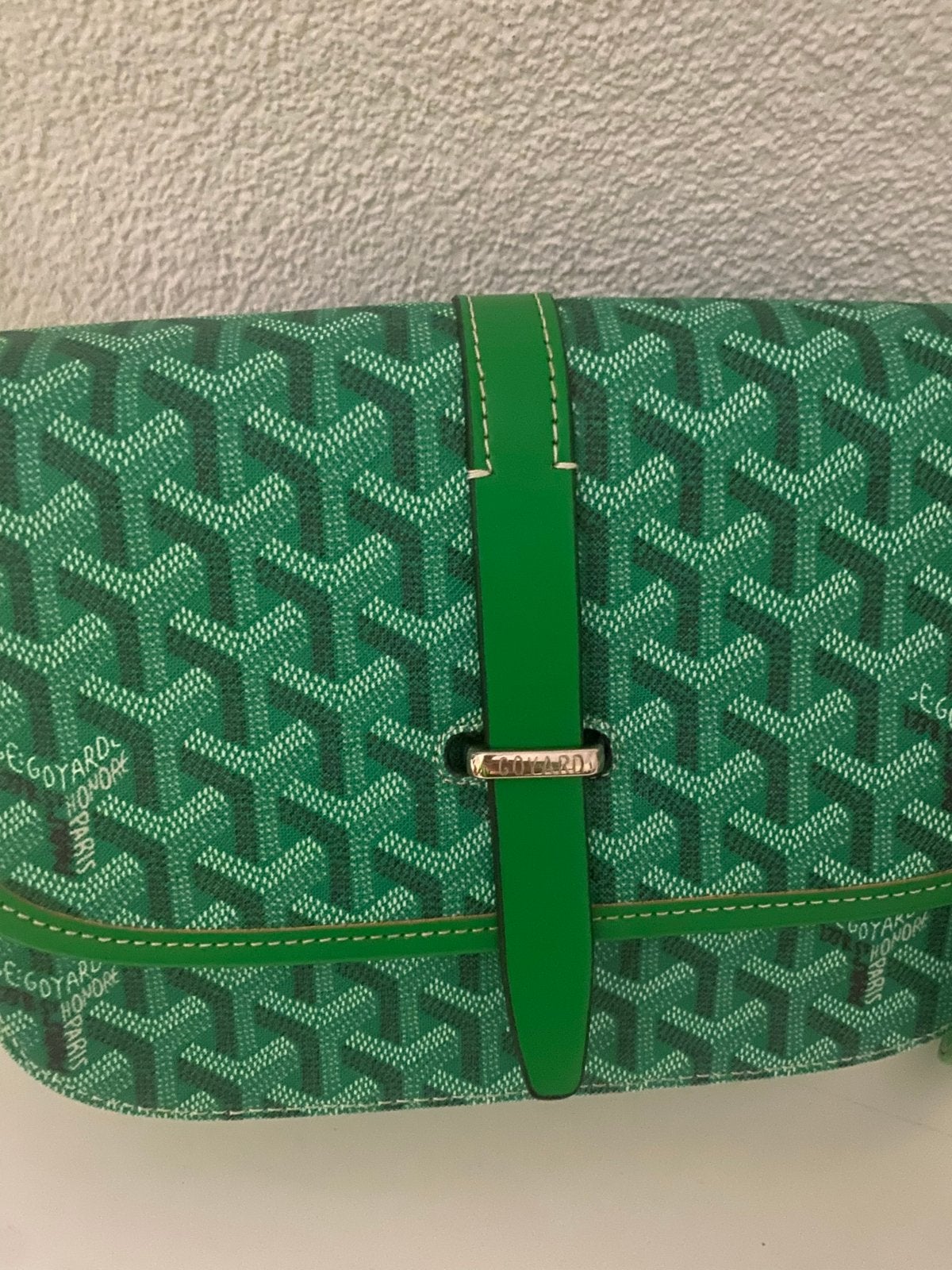 Goyard Honore Messenger Tas Groen, Sieraden, Tassen en Uiterlijk, Tassen | Schoudertassen, Nieuw, Overige merken, Groen, Ophalen