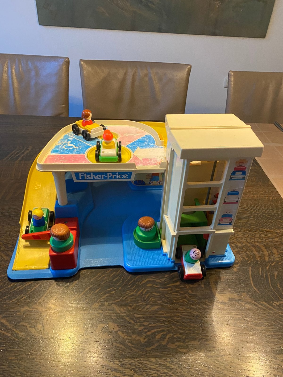 Vinted fisher price garage, Ophalen of Verzenden, Gebruikt