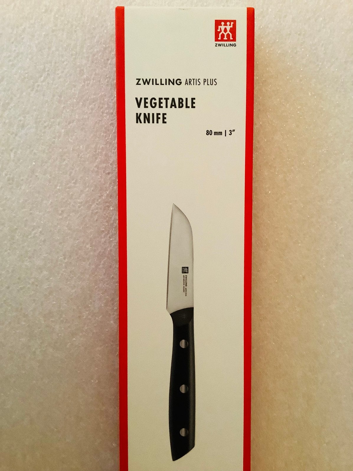 NIEUW: Zwilling Artis Plus Groentemes 80mm / 3 inch, Huis en Inrichting, Ophalen of Verzenden, Nieuw