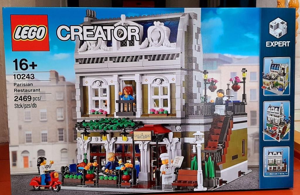 Lego Creator Expert 10243 Parisian Restaurant (2015), Lego, Ophalen of Verzenden, Zo goed als nieuw, Inclusief doos