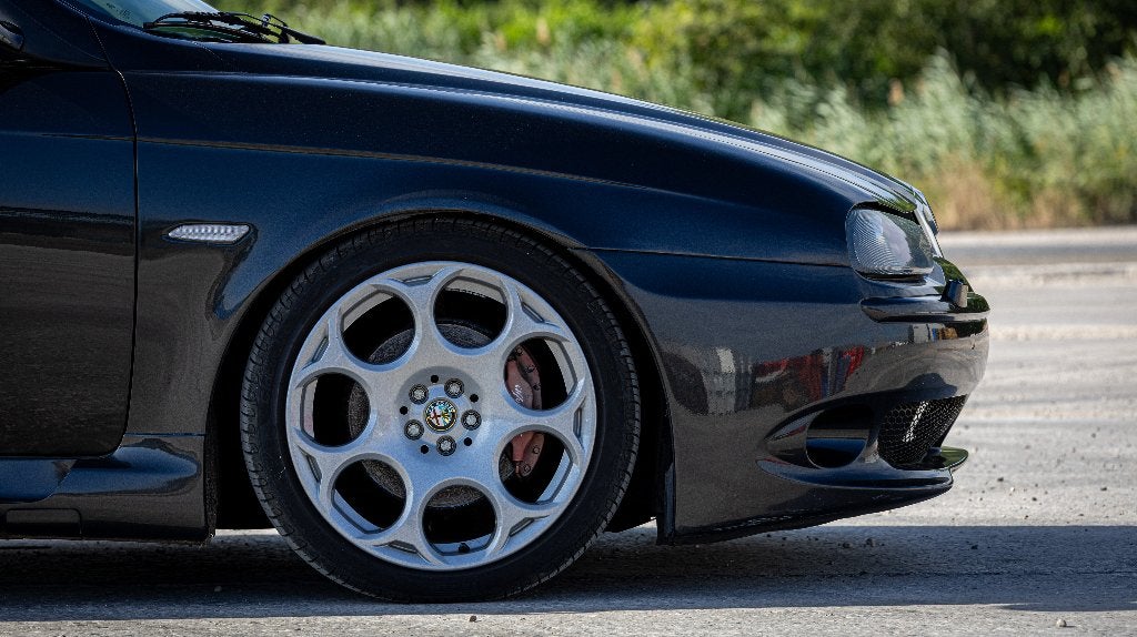 Alfa Romeo 156 GTA SW – revisie + Quaife –, Auto's, Alfa Romeo, Voorwielaandrijving, Zwart, 1435 kg, Zwart
