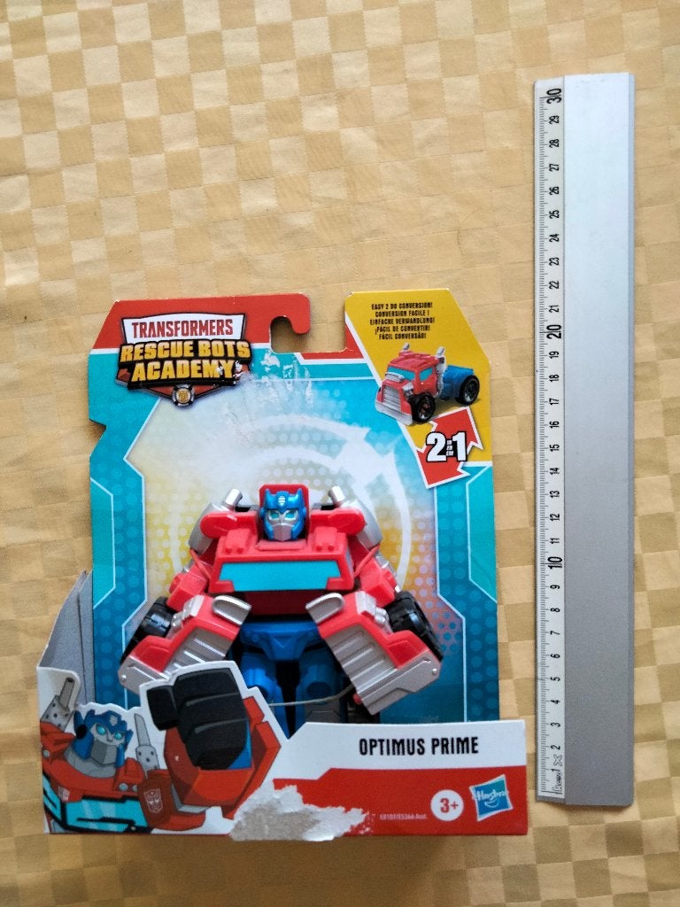 Transformers Rescue Bots Academy Optimus Prime figuur, Ophalen, Nieuw