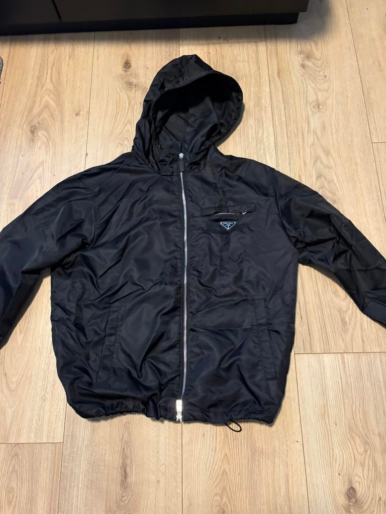 Prada windbreaker, Ophalen of Verzenden, Zo goed als nieuw, Zwart