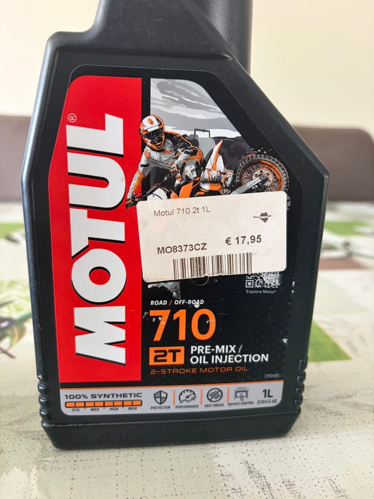 Motul 710 2t 1 L., Motoren, Accessoires | Onderhoudsmiddelen, Ophalen of Verzenden
