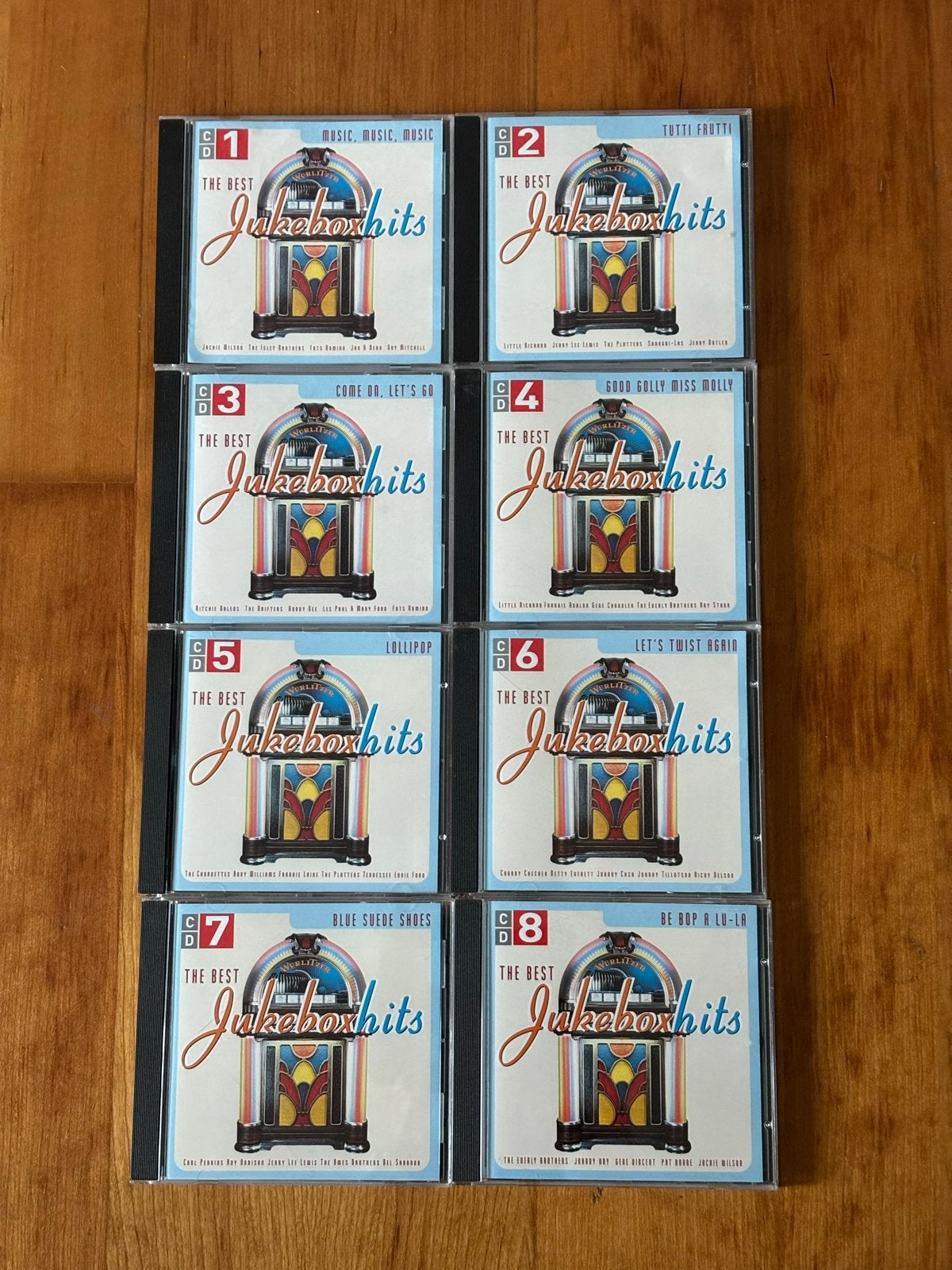 The Best Jukebox Hits CD Boxset - 8 CD's, Cd's en Dvd's, Ophalen of Verzenden, Zo goed als nieuw, Pop, Boxset