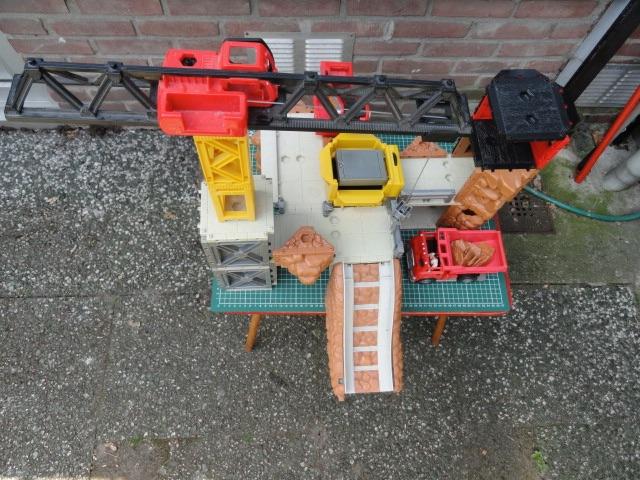 Fisher-Price Imaginext Bouwplaats, Kinderen en Baby's, Speelgoed | Fisher-Price, Verzenden, Zo goed als nieuw, Speelset