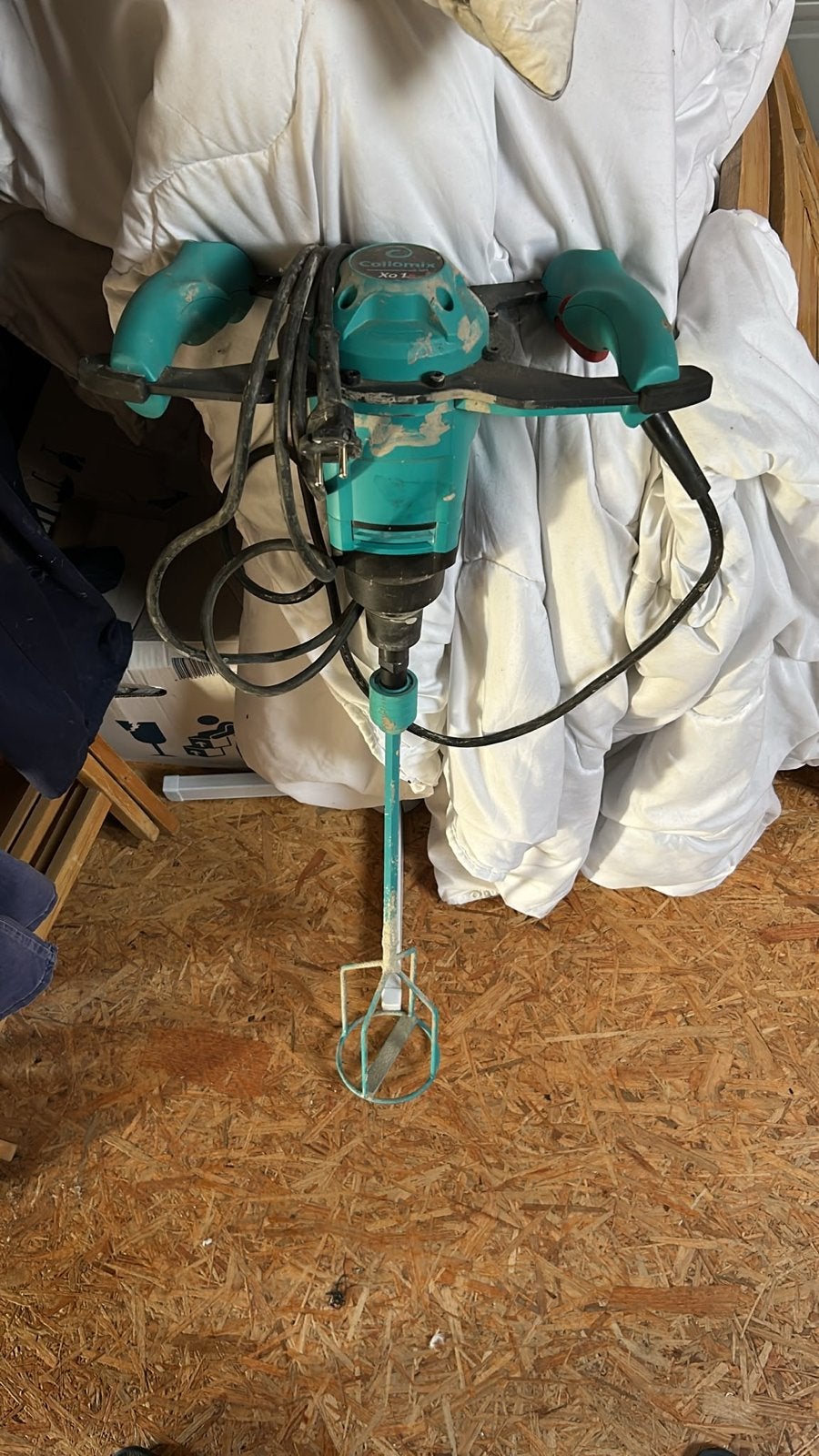 Collomix Xo1R 1150 watt mengmachine, Ophalen, Gebruikt