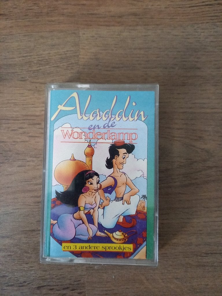 Cassetebandje - Aladdin en de Wonderlamp, Ophalen of Verzenden, Overige figuren, Zo goed als nieuw, Overige typen