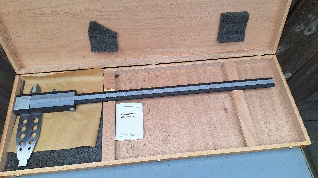 Helios Preisser Helio-slite werkplaats schuifmaat 500mm, Ophalen of Verzenden, Zo goed als nieuw