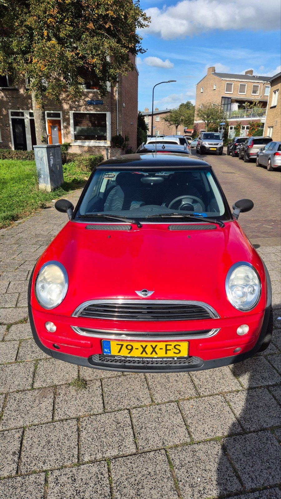 Mini 1.6 16V ONE 2003 Rood, Auto's, Voorwielaandrijving, 15 km/l, 4 cilinders, 4 stoelen