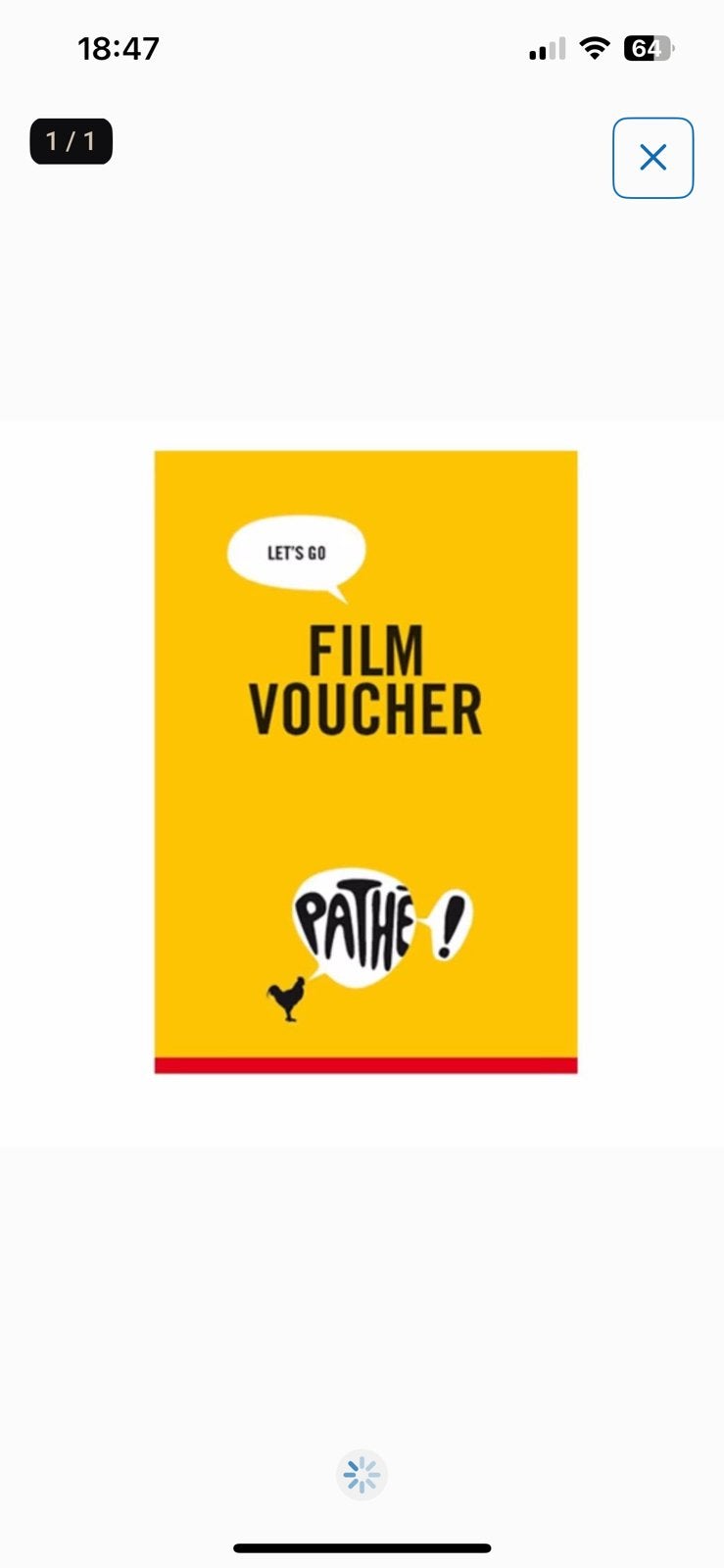 Pathe vouchers elke dag geldig, Drie personen of meer, Kortingsbon
