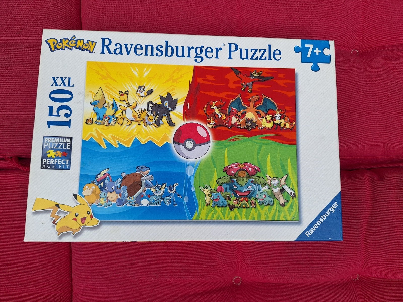 Pokemon puzzel, Ophalen, Meer dan 50 stukjes, 6 jaar of ouder