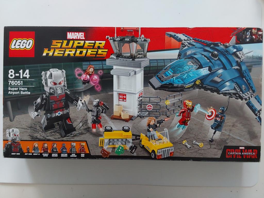 Lego Marvel Super Heroes 76051 Super Hero Airport Battle 🆕️, Marvel, Lego, Nieuw, Ophalen of Verzenden