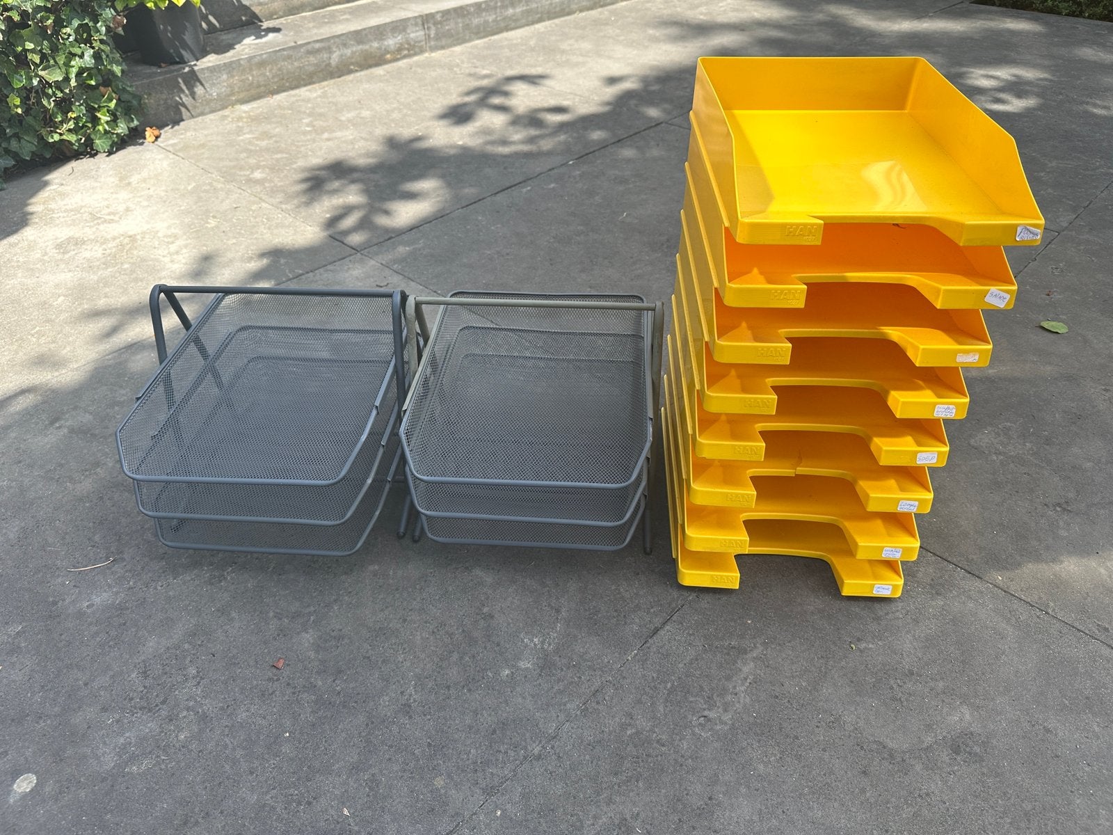 Documenten bakjes/lades, Verzenden