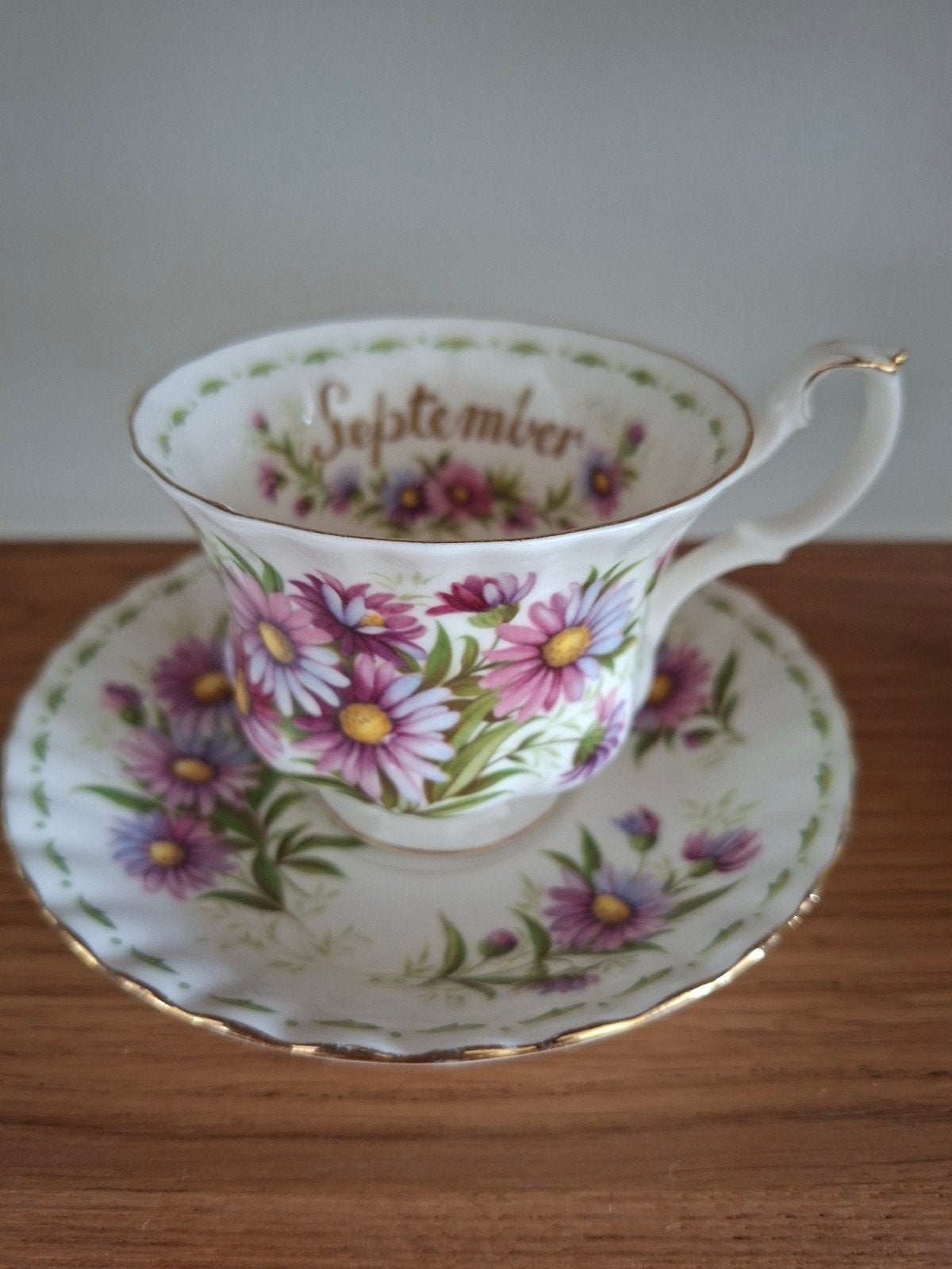 Royal Albert Flower of the Month September herenmodel, Ophalen of Verzenden