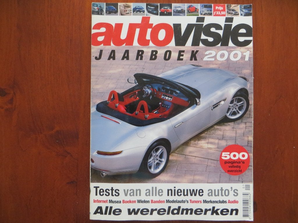 Autovisie Jaarboek 2001, Ophalen of Verzenden, Nieuw, Algemeen