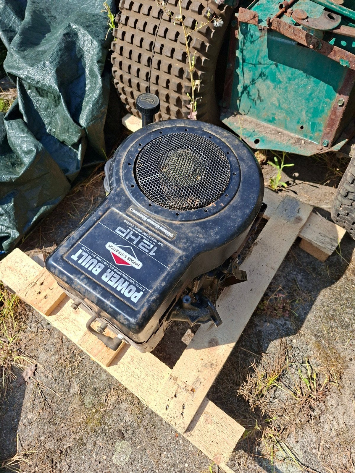 partij zitmaaier onderdelen, Tuin en Terras, Zitmaaiers, Ophalen, Gebruikt
