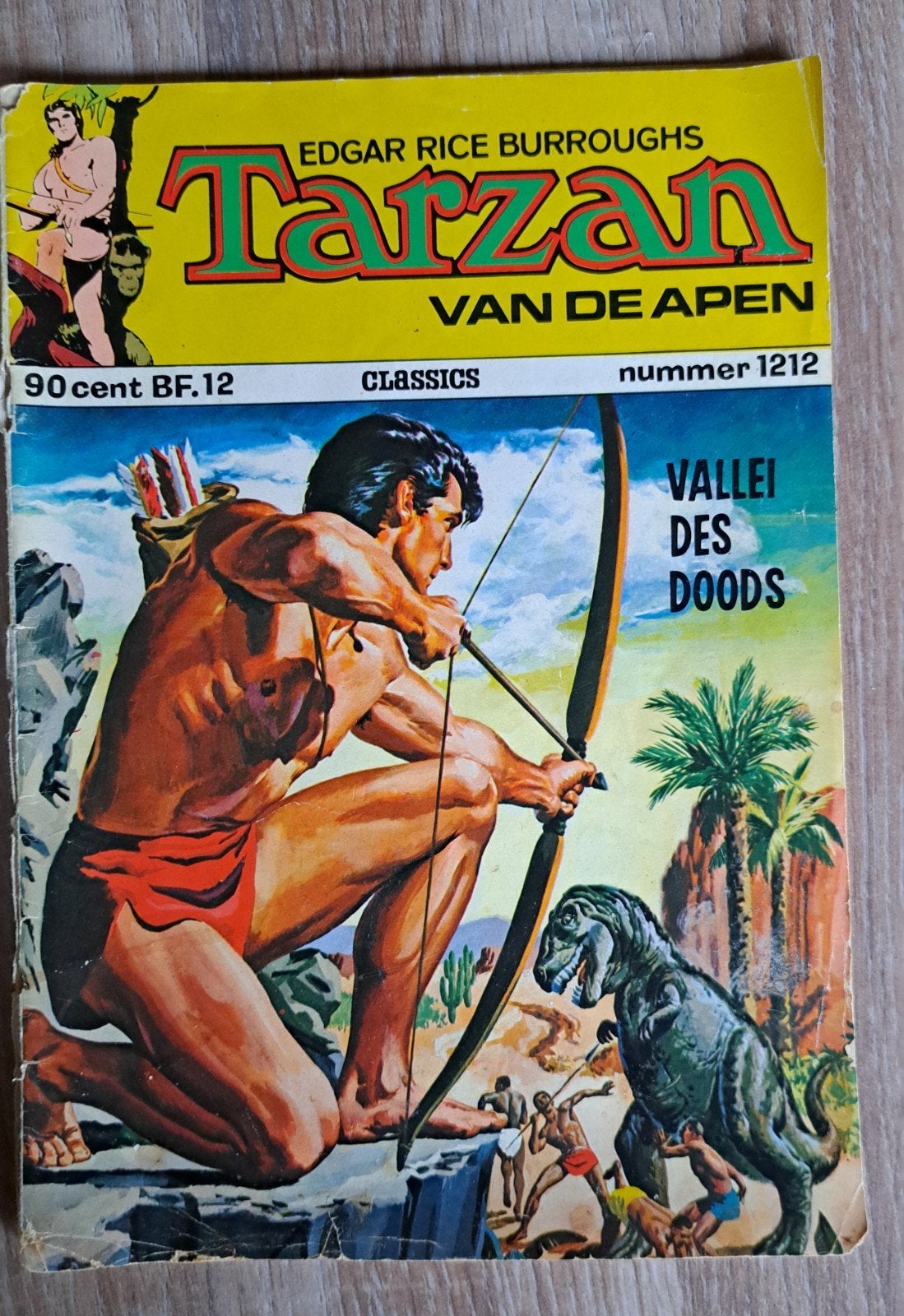 Tarzan van de apen, 'De vallei des doods' - Classic 1972, Boeken, Europa, Ophalen of Verzenden, Gelezen, Eén comic