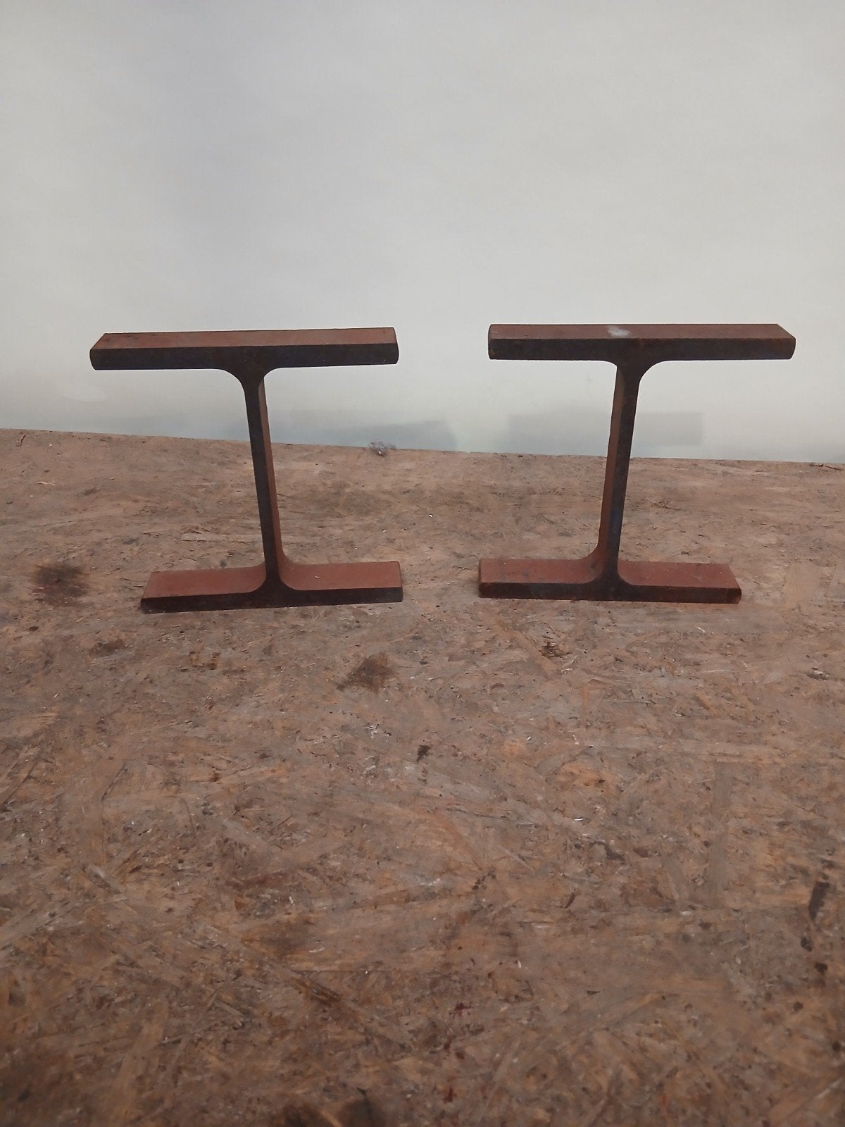 2 stuks stalen I-balken 20x4x20 cm, Ophalen of Verzenden