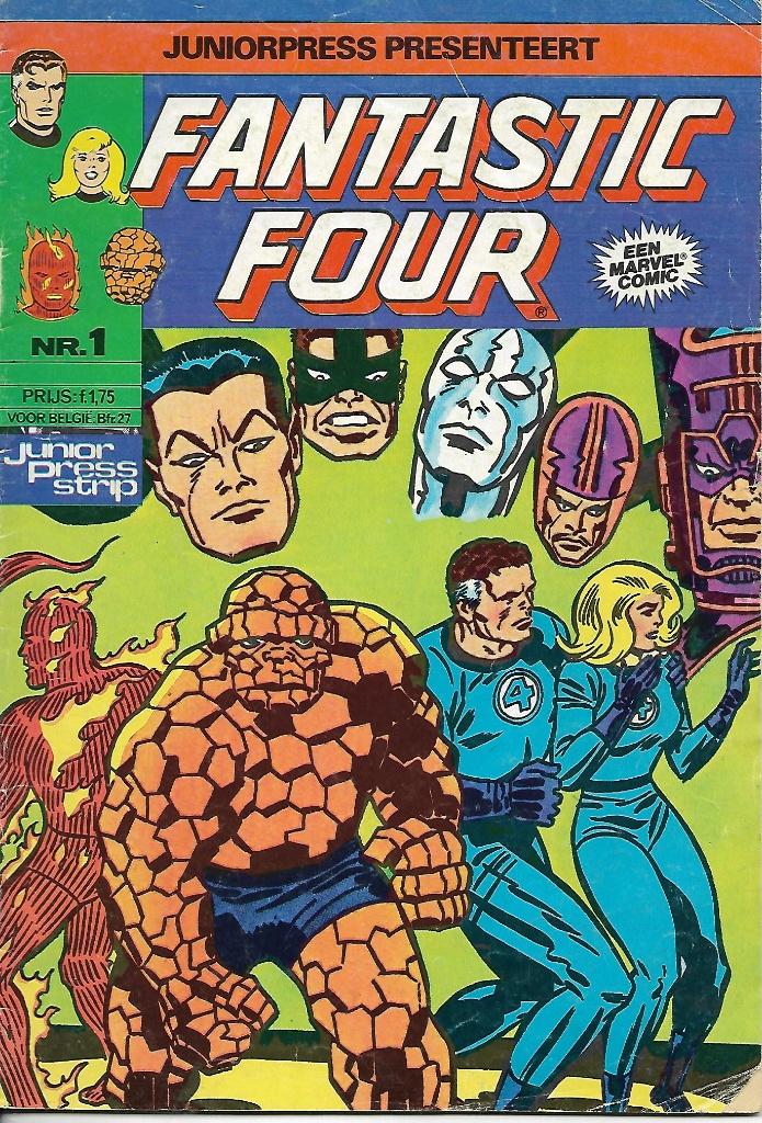 De Fantastic Four - Nr. 1 Weet je nog wel oudje ?, Eén comic, Ophalen of Verzenden, Gelezen, Amerika