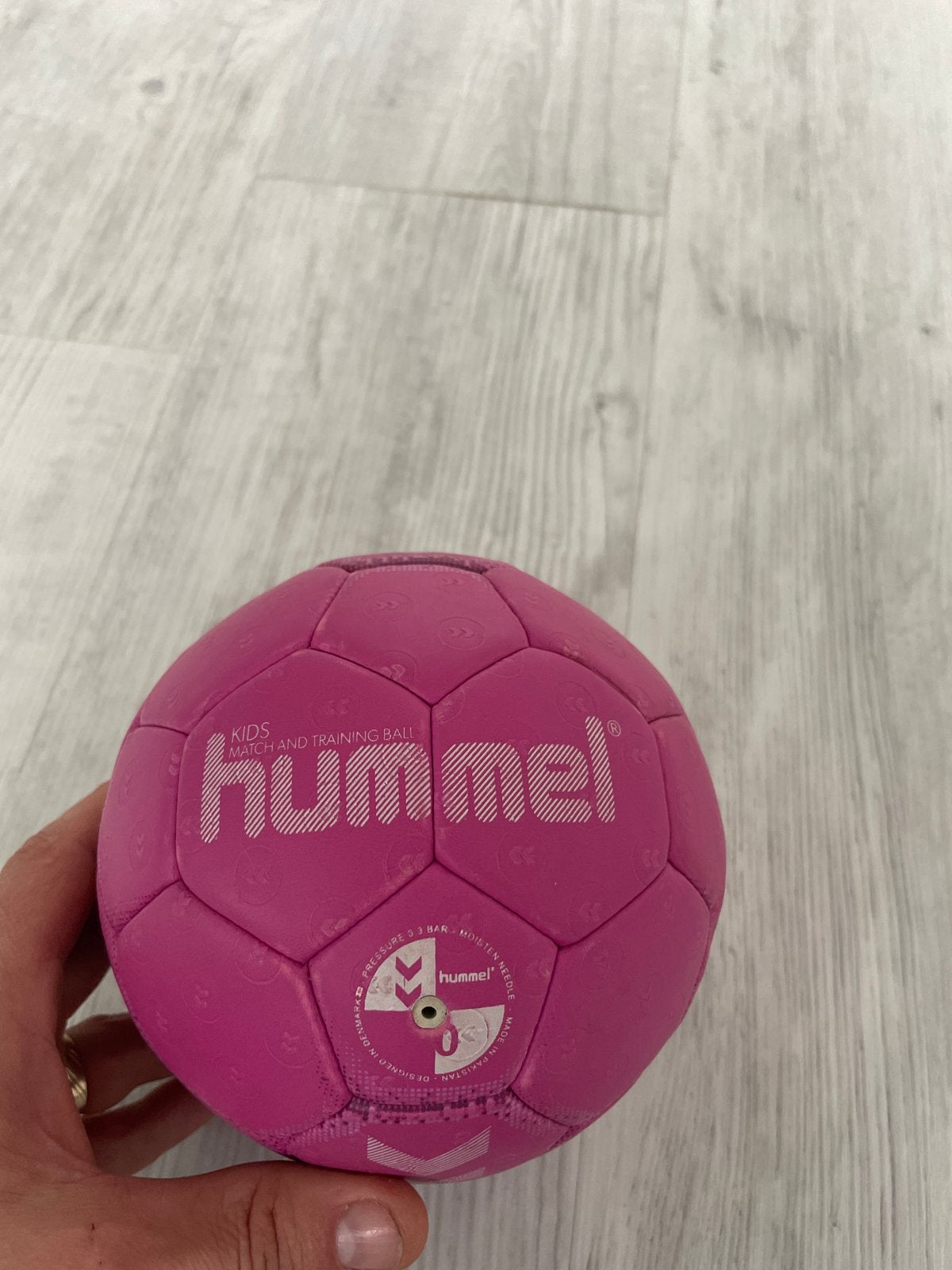 Hummel handbal voor jeugd - roze, Ophalen of Verzenden, Gebruikt, Bal