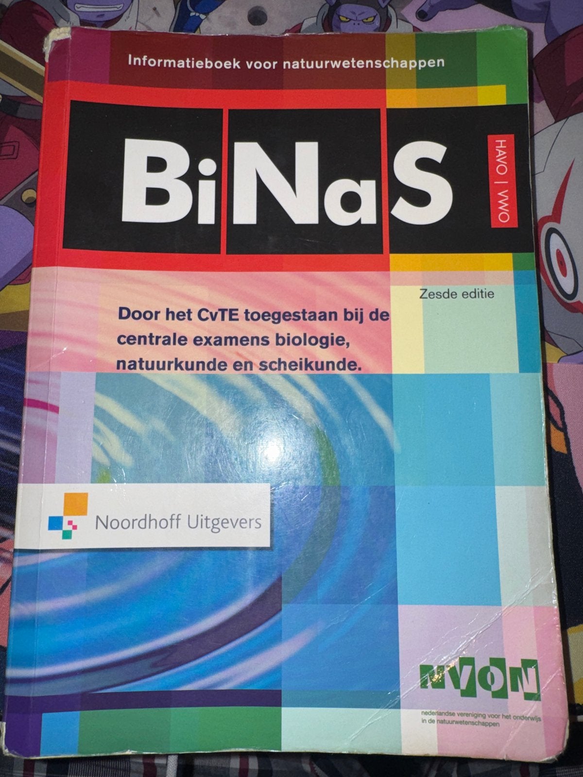 BiNaS Zesde editie - Informatieboek natuurwetenschappen, Ophalen of Verzenden, Beta, Gelezen, Overige niveaus