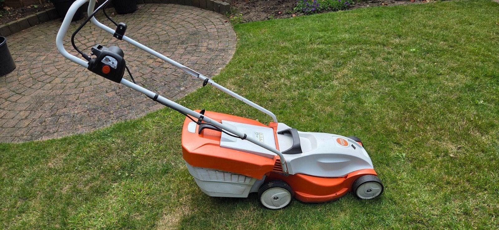 Stihl RME 235 Elektrische Grasmaaier, Ophalen, Cirkelmaaier, Stihl, Gebruikt