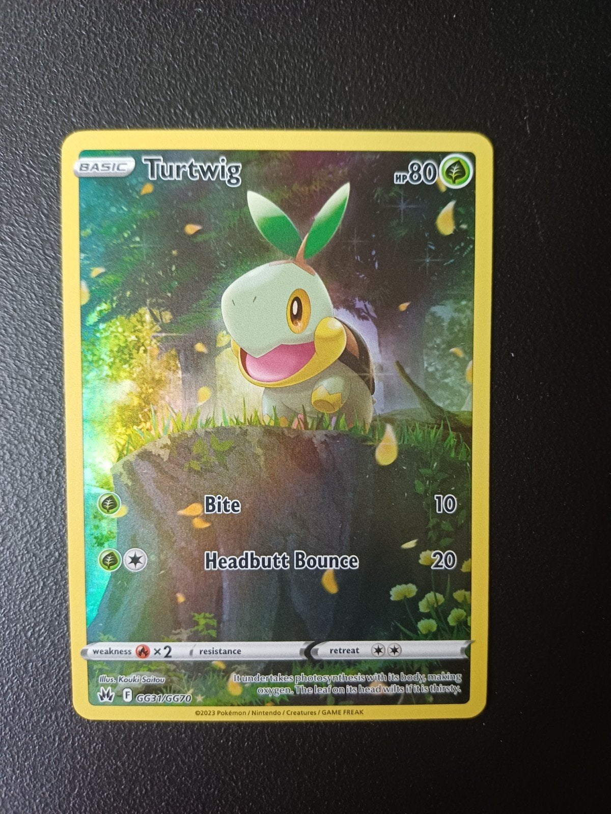 Turtwig #GG31 Crown Zenith, Verzenden, Nieuw, Losse kaart, Foil